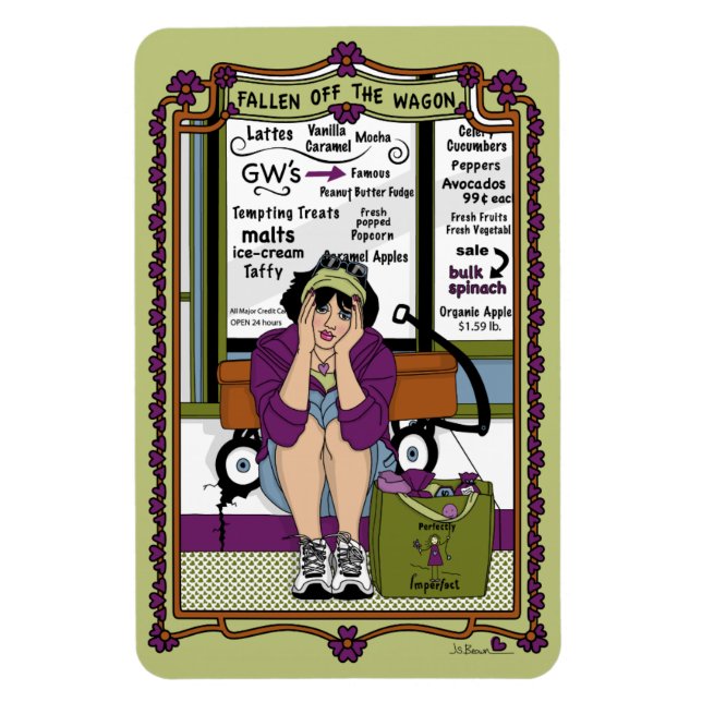 Caída Del Imán Del Refrigerador Wagon_A_4x6 (Vertical)