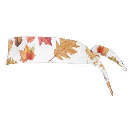 Caída del otoño de acuarela deja un patrón sin foc