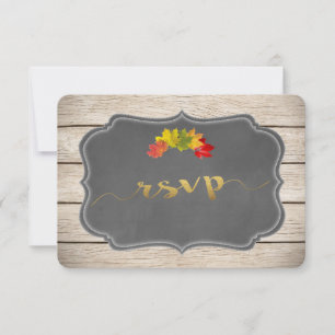 Caída del País Sale Hoja de Música Boda RSVP