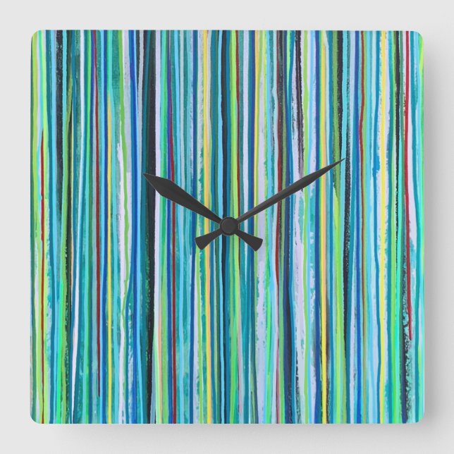 Caída del reloj de pared de agua (Anverso)