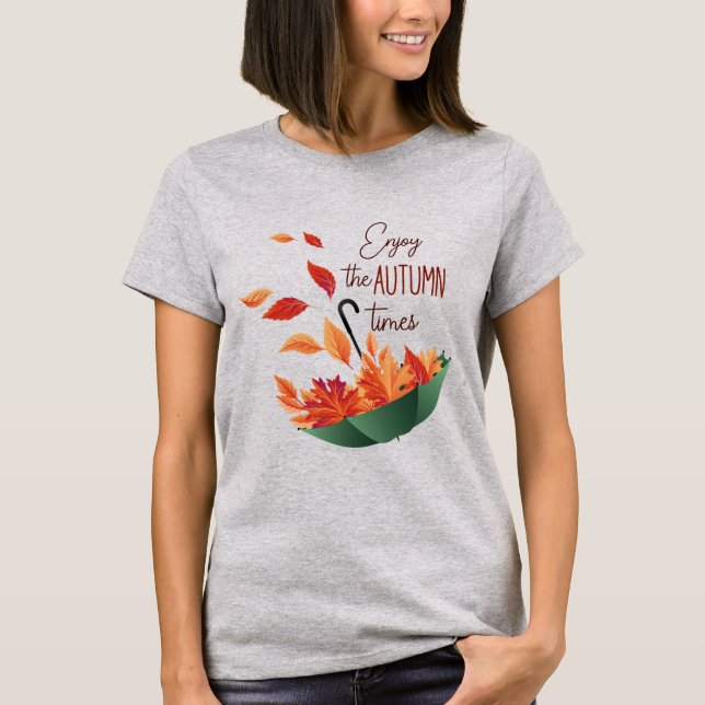 Caída dulce caída / Camiseta paraguas (Anverso)