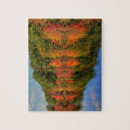 Caída hermosa en el rompecabezas de Nueva