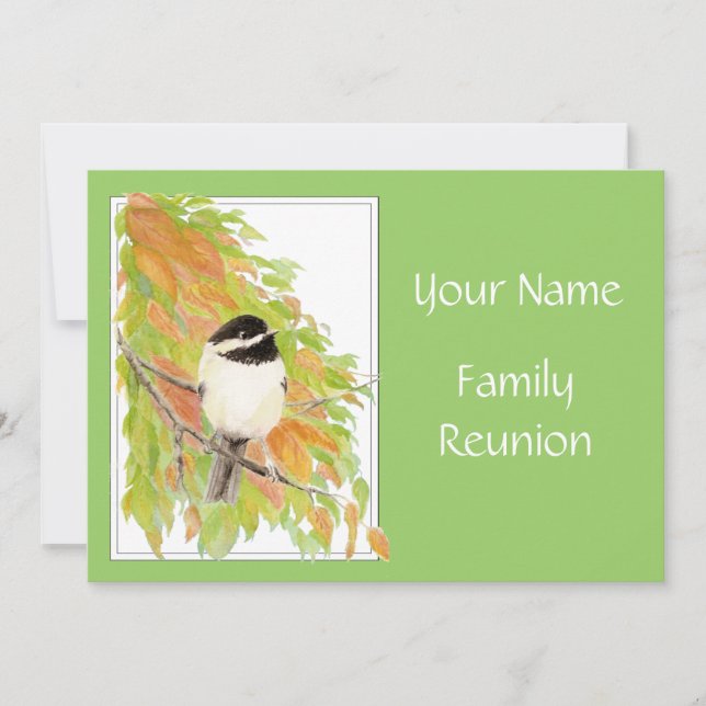 Caída, Invitación a Reunión Familiar, Naturaleza,  (Anverso)