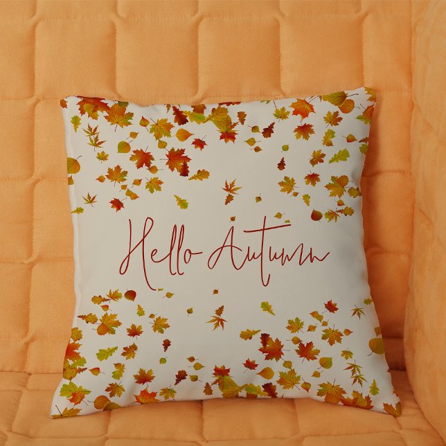 Caída Otoño Foliage hojas Trasladar almohadas (Subido por el creador)