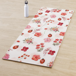 Caída/Otoño Patrón floral Yoga Mat