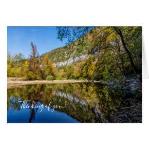 Caída Reflexiones Del Río Búfalo Pensamiento De La