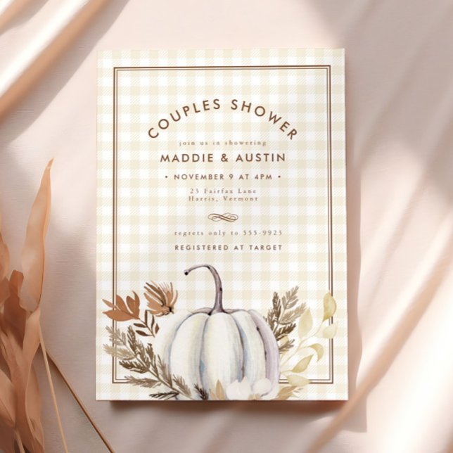 Caída Sale Parejas De Calabaza Blanca Ducha De Nov (Subido por el creador)