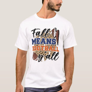 Caída significa Camisa de Fútbol   Cozy Autumn Gam