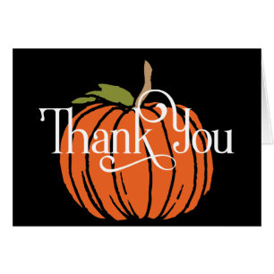 Caída temática Gracias a la calabaza Naranja grand