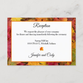 Caídas Saltos Colores Otoño Recepción de bodas