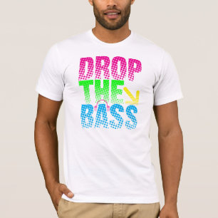 Caiga la camisa del bajo EDM