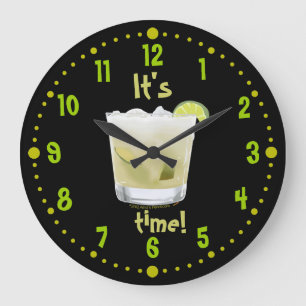 Caipirinha Time Reloj de cócteles brasileño con/ M