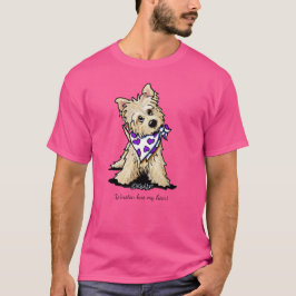 Cairn Terrier MY HEART PERTENECE A La Camiseta