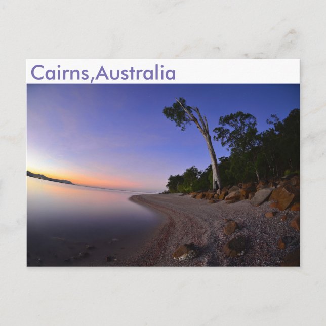 Cairns, Australia, postal (Anverso)