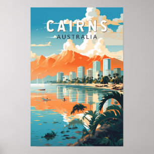 Cairns Australia Viajes Arte Vintage