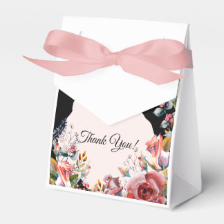 Caja afroamericana de favores para novias