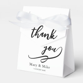 Caja Clásica de Agradecimiento para Fiestas y Even