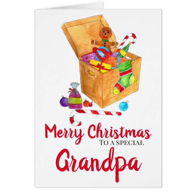 Caja con Personalizable de Regalos Navidades (Frente)