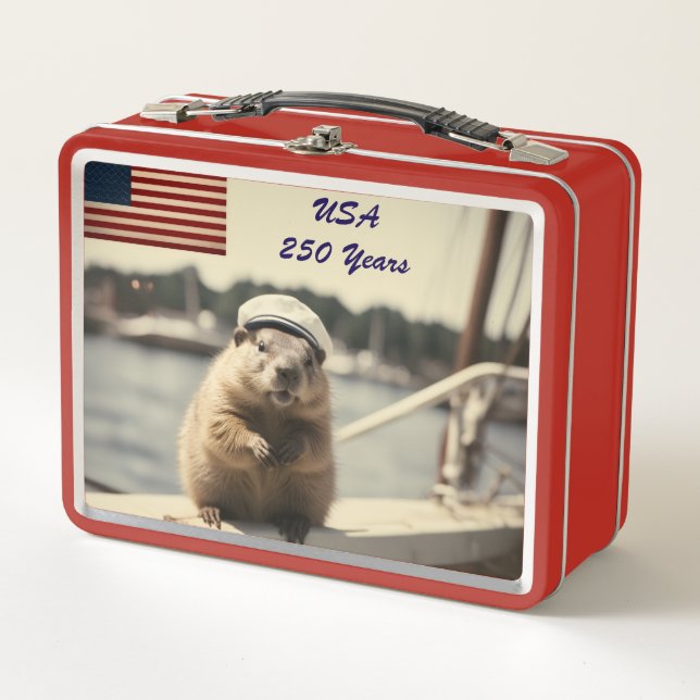 Caja conmemorativa para almuerzo (Anverso)