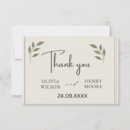 Caja de agradecimiento minimalista