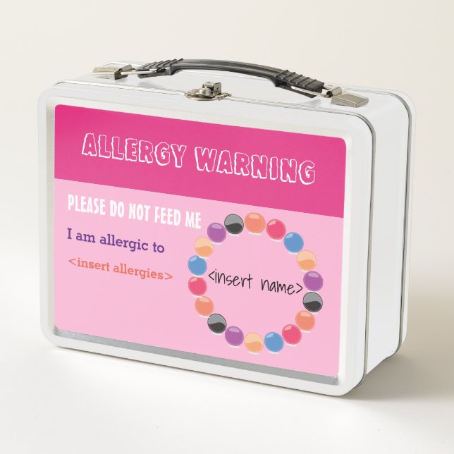 Caja de Alerta Alergia (Anverso)