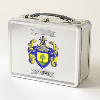 Caja De Almuerzo Apellido Y Escudo De La Familia M