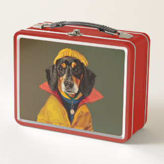 Caja de almuerzo Dachshund