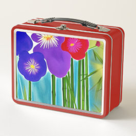 Caja de almuerzo de bambú