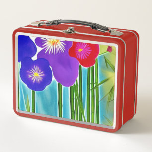 Caja de almuerzo de bambú