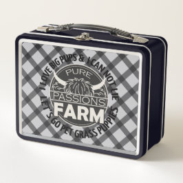 Caja de almuerzo de cachorros de hierba Vamos negr