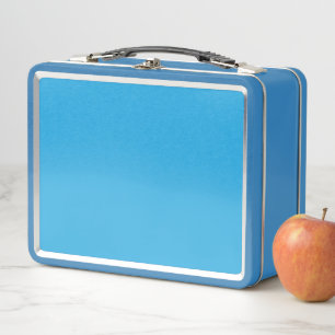 Caja de Almuerzo de Gato Adorable   Kawaii Azul Re