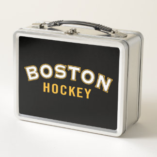 Caja de almuerzo de hockey sobre césped de Boston