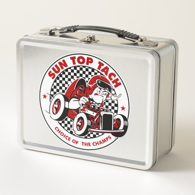 Caja de almuerzo de metal Classic Sun Tach (Anverso)