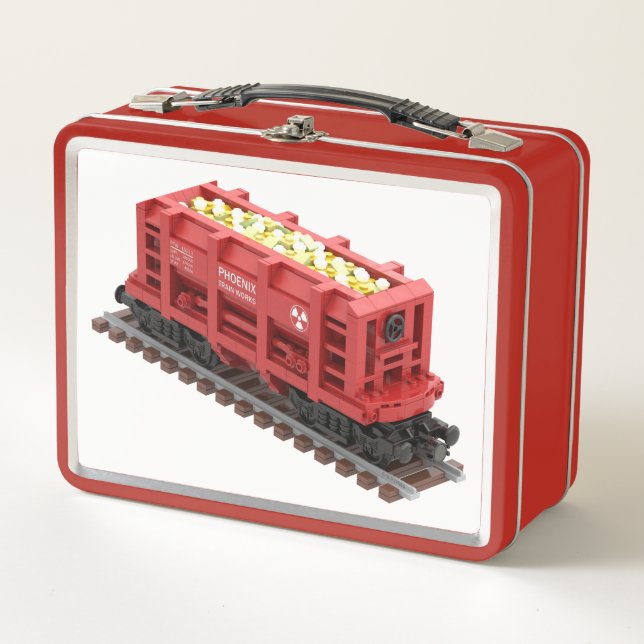 Caja de almuerzo de metal de doble cara para miner (Anverso)