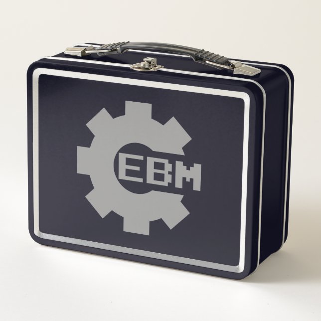 CAJA DE ALMUERZO DE METAL EBM (Anverso)
