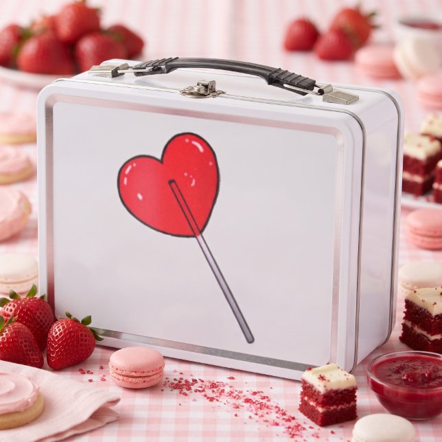 Caja de almuerzo de metal Lollipop (Subido por el creador)