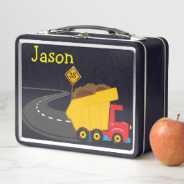 Caja de almuerzo de metal personalizada para camió