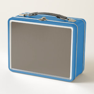 Caja de almuerzo de metal retro   Estilo minimalis