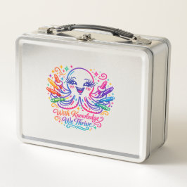 Caja de almuerzo de pulpo lindo para el regreso a 