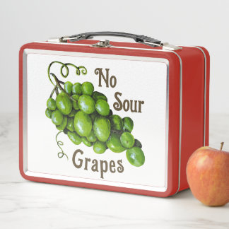 Caja de almuerzo de uvas