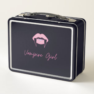 Caja de almuerzo del Chica de vampiros   Cuadro de