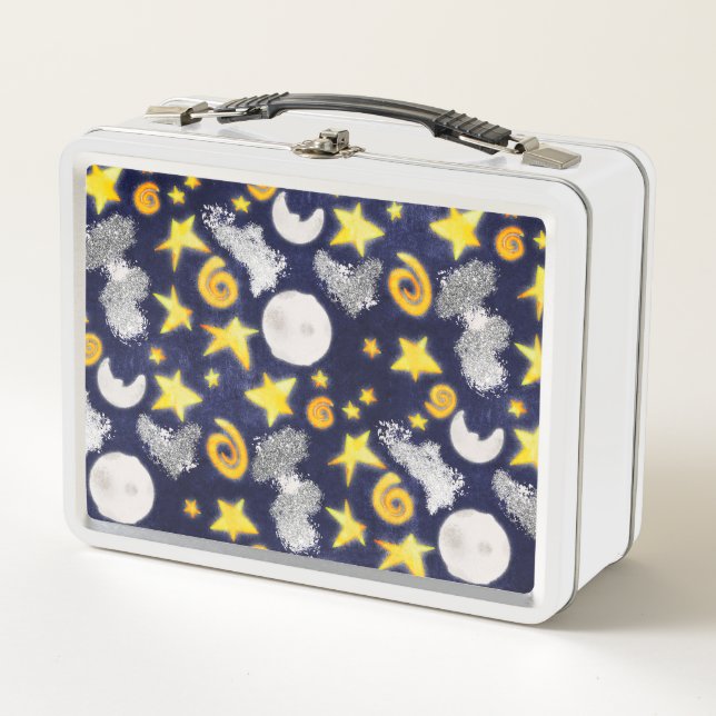 Caja de almuerzo del espacio exterior (Anverso)