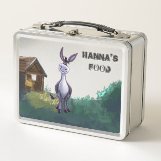 Caja de almuerzo del protector del burro