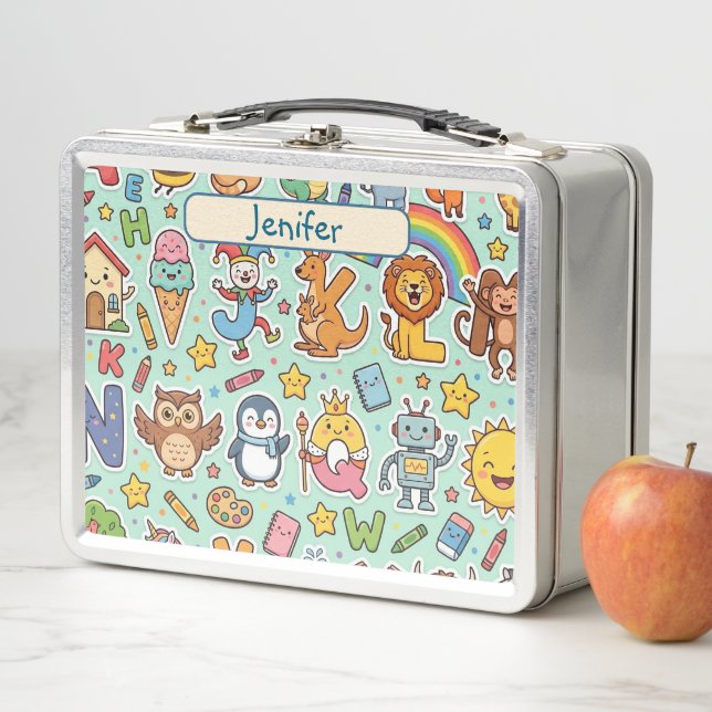 Caja de almuerzo ligera personalizada para niños A (In situ)