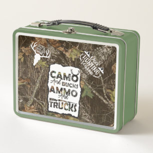 Caja de almuerzo Metalizado Camo y Ammo