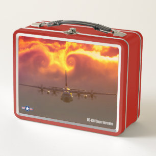 CAJA DE ALMUERZO METALIZADO DE SUPER HERCULES HC-1