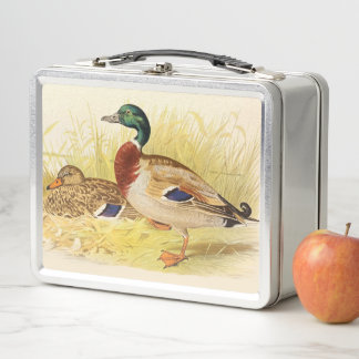 Caja de almuerzo Metalizado Mallard Ducks