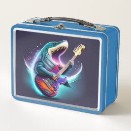 Caja de almuerzo Metalizado Megalodon Rocking