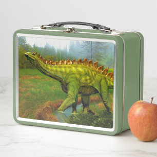 Caja de almuerzo Metalizado Stegosaurus