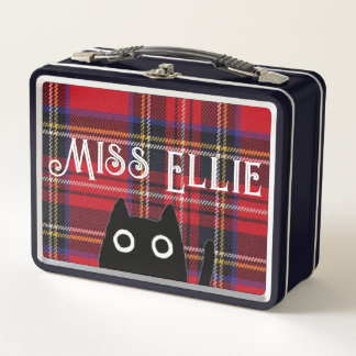 Caja de almuerzo Miss Ellie y Cat Black